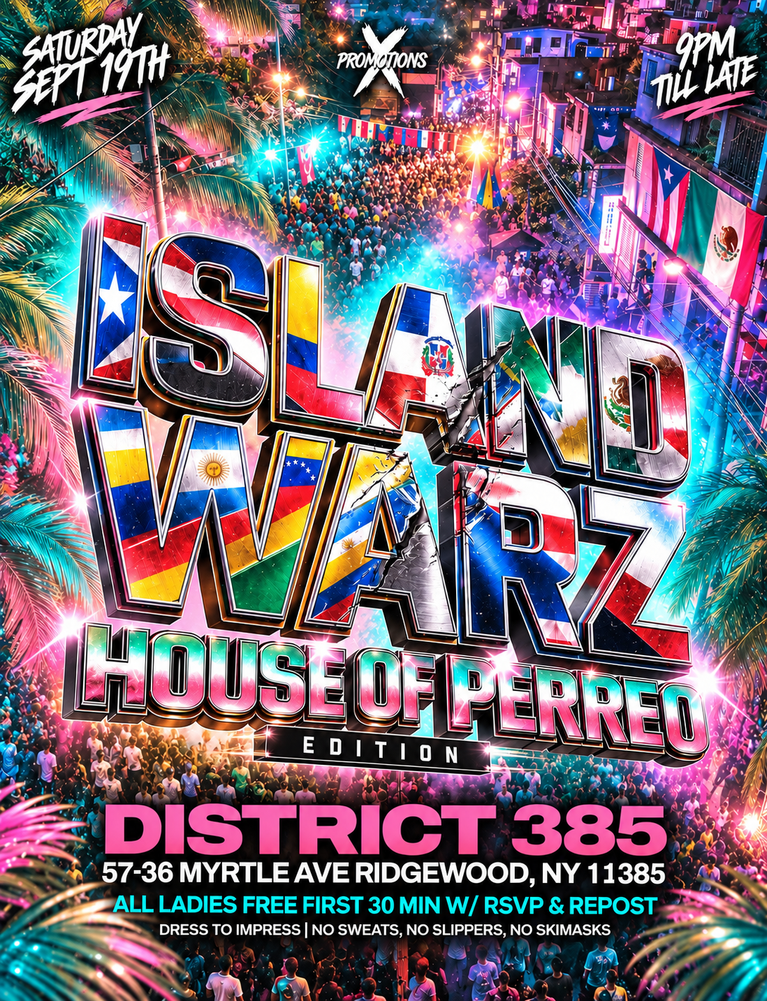 ISLAND WARZ : HOUSE OF PERREO