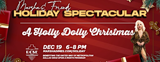 Marsha & Friends Holiday Spectacular: A Holly Dolly Christmas