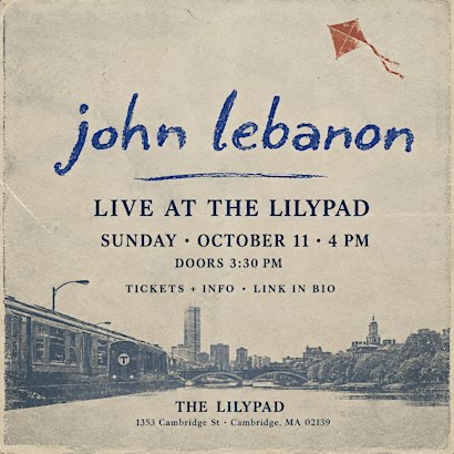 John Lebanon Live at The Lilypad