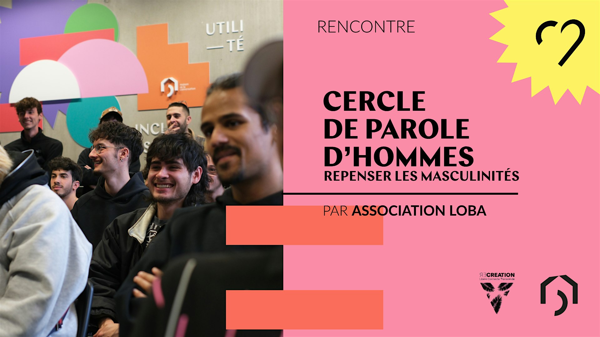 Cercle de parole d’hommes