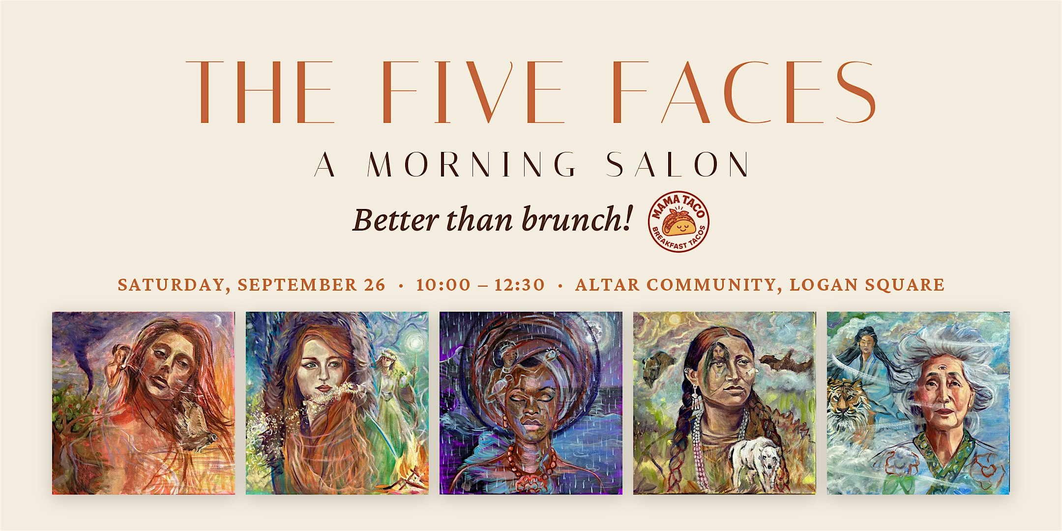 The Five Faces: a morning Salon