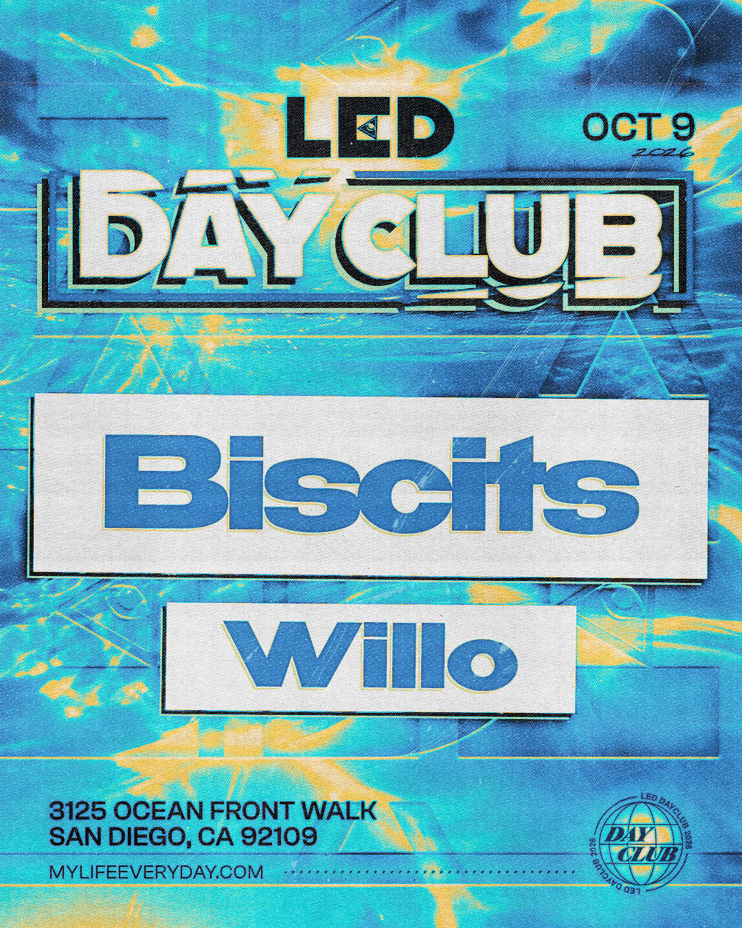 LED Day Club with Biscits + Willo