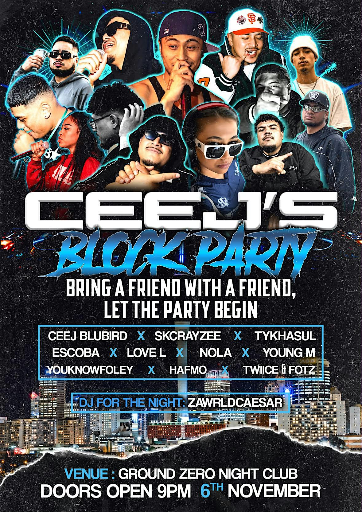 CEEJ'S BLOCK PARTY