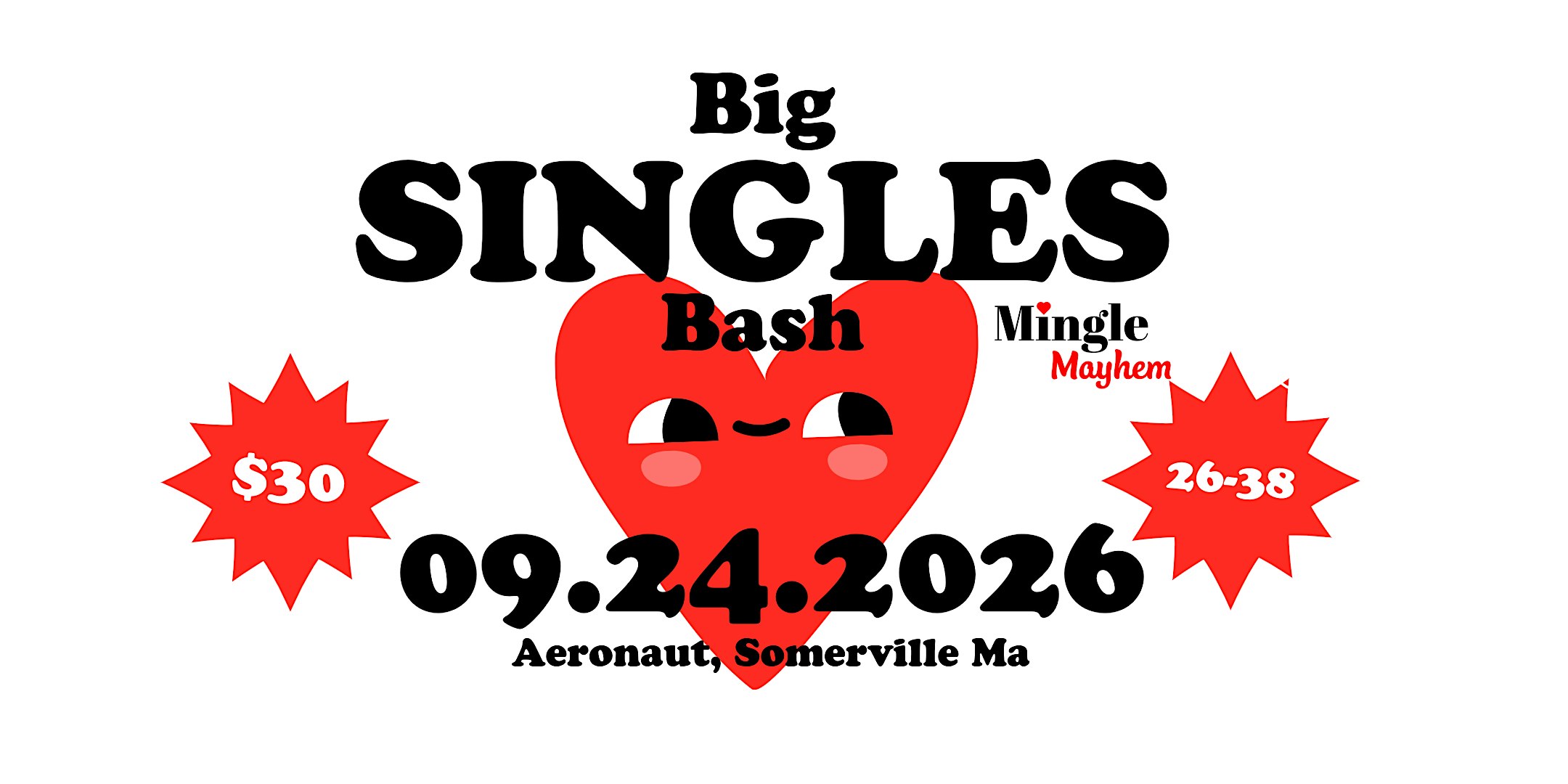 Mingle Mayhem Big  Singles Bash