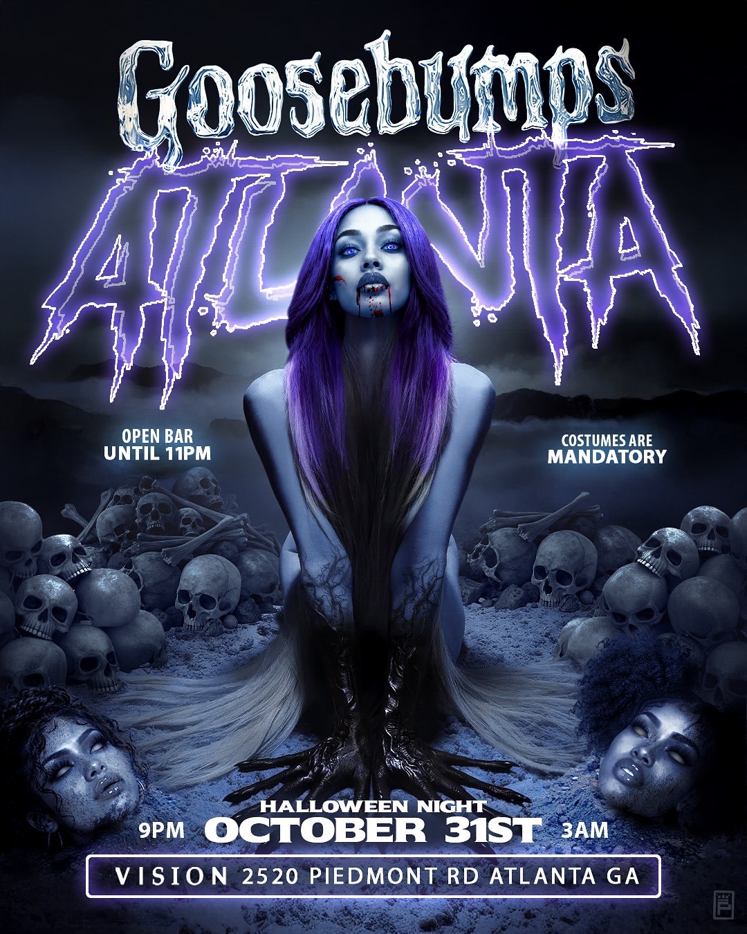 GOOSEBUMPS: ATL'S BIGGEST HALLOWEEN PARTY!