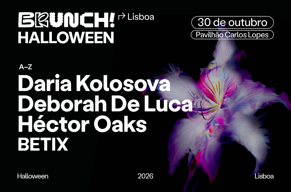 Brunch Electronik Lisboa 2026 Halloween Special Party