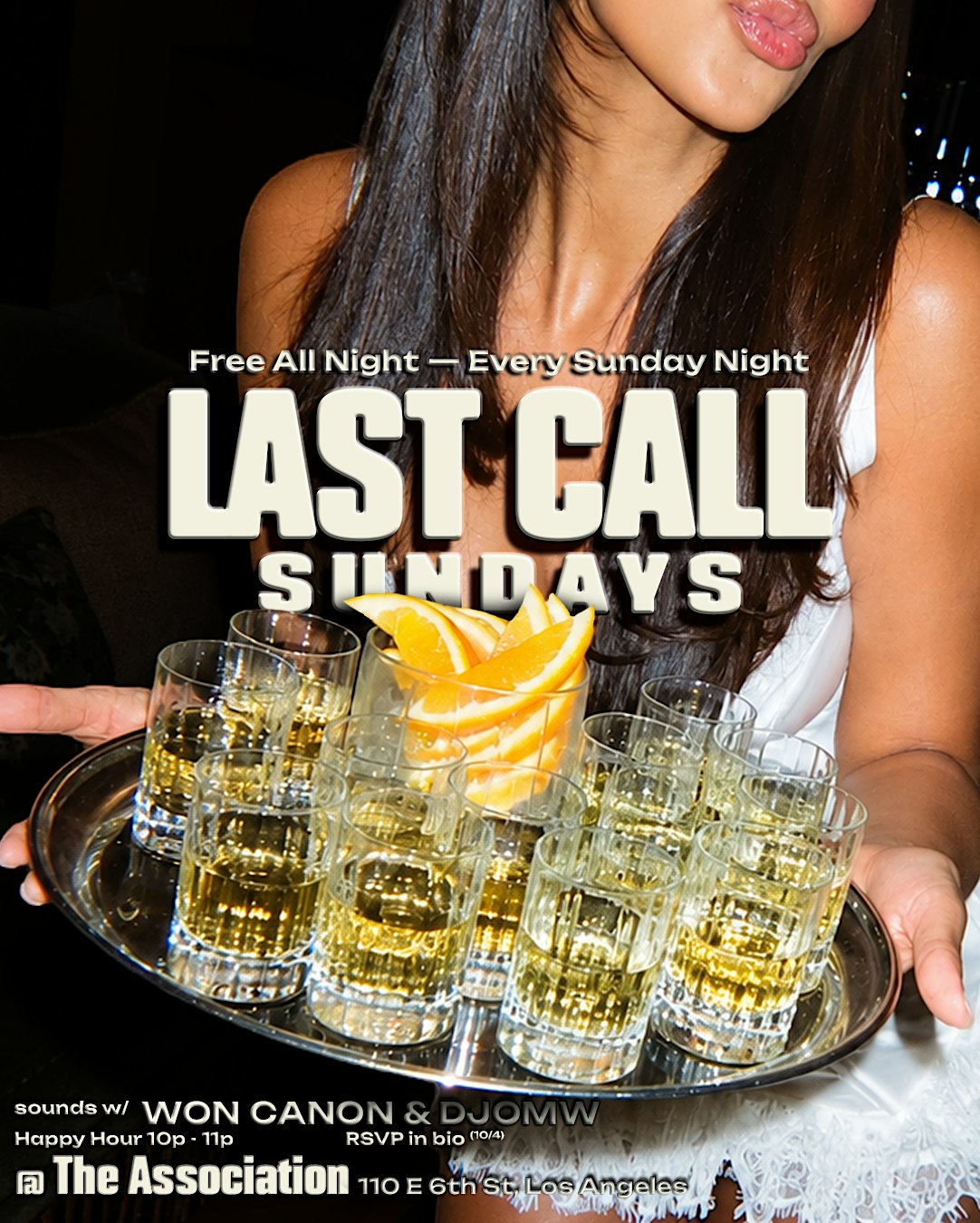 Last Call Sundays - FREE all night!