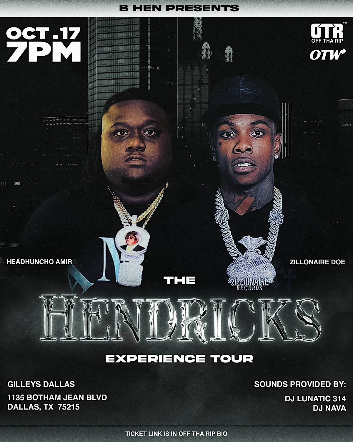 THE HENDRICKS EXPERIENCE TOUR
