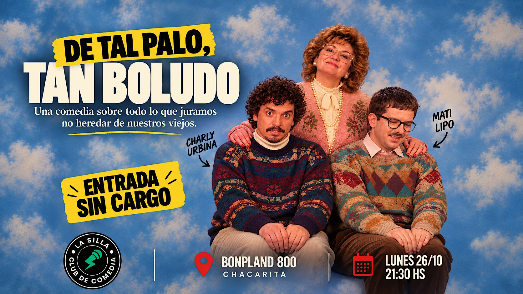 DE TAL PALO, TAN BOLUDO | STAND UP