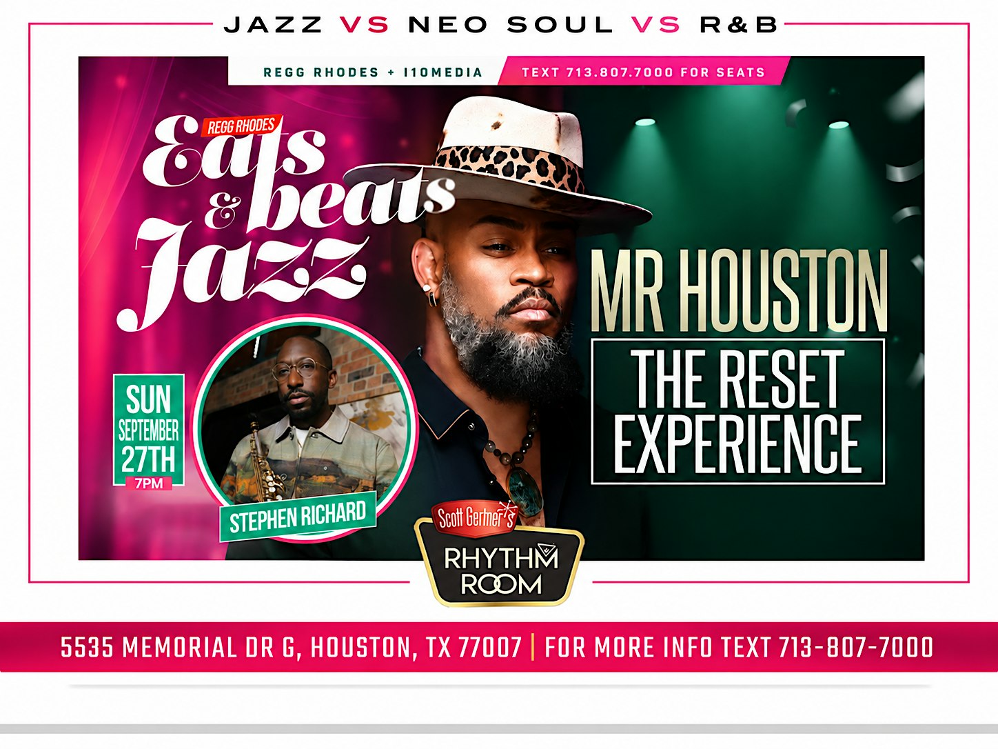 Live Music on Memorial - EATS BEATS & JAZZ (FREE PARKING)