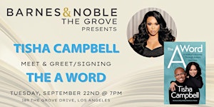 Tisha Campbell discusses THE A WORD @ B&N The Grove
