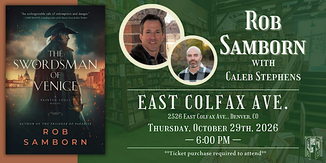 Rob Samborn with Caleb Stephens Live at Tattered Cover Colfax