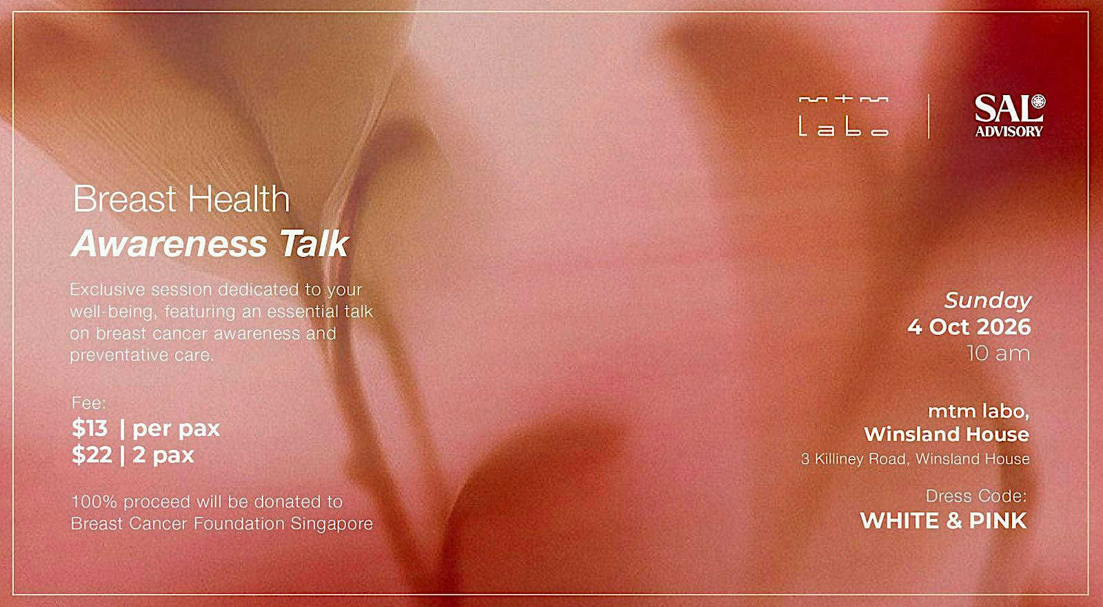 Breast Health Awareness Talk