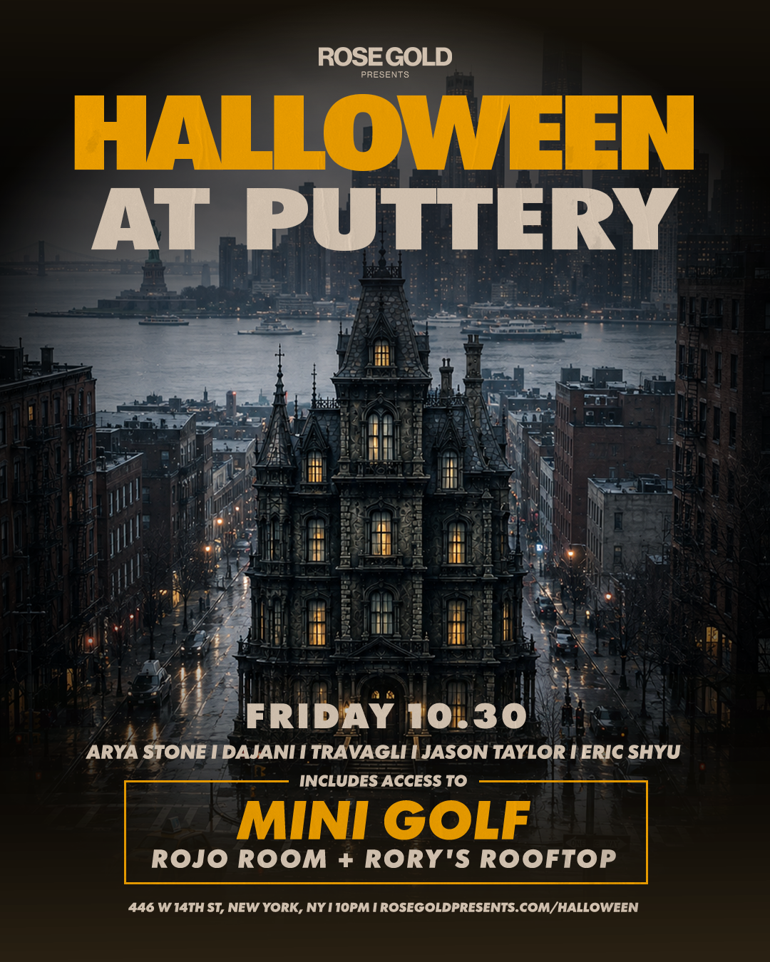 House of Shadows: Puttery Halloween NYC — Oct 30