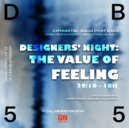 Experiential Design Series - Designers' Night: The Value of Feeling