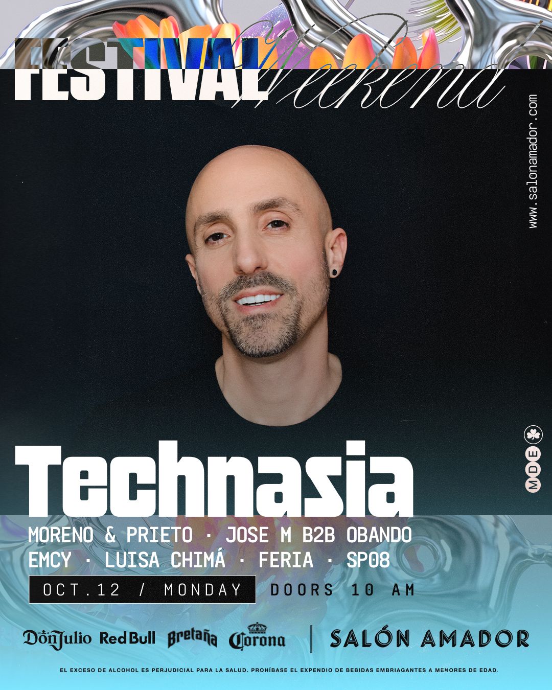 Technasia (Extended Set) at Salón Amador [Tech House]