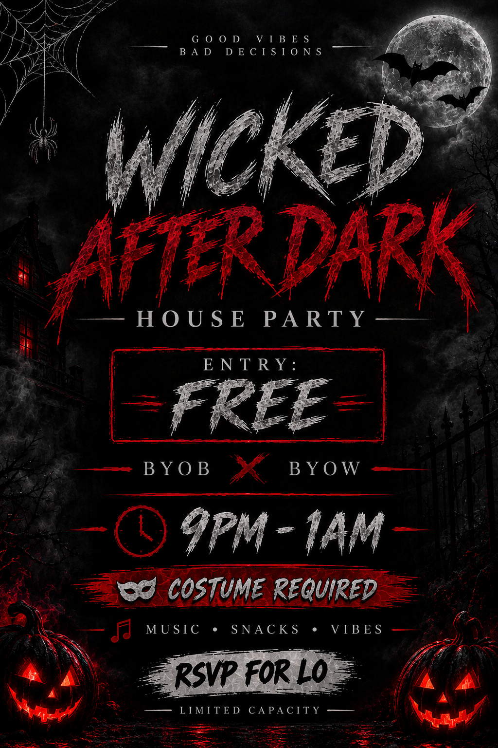 Wicked After Dark Halloween Party