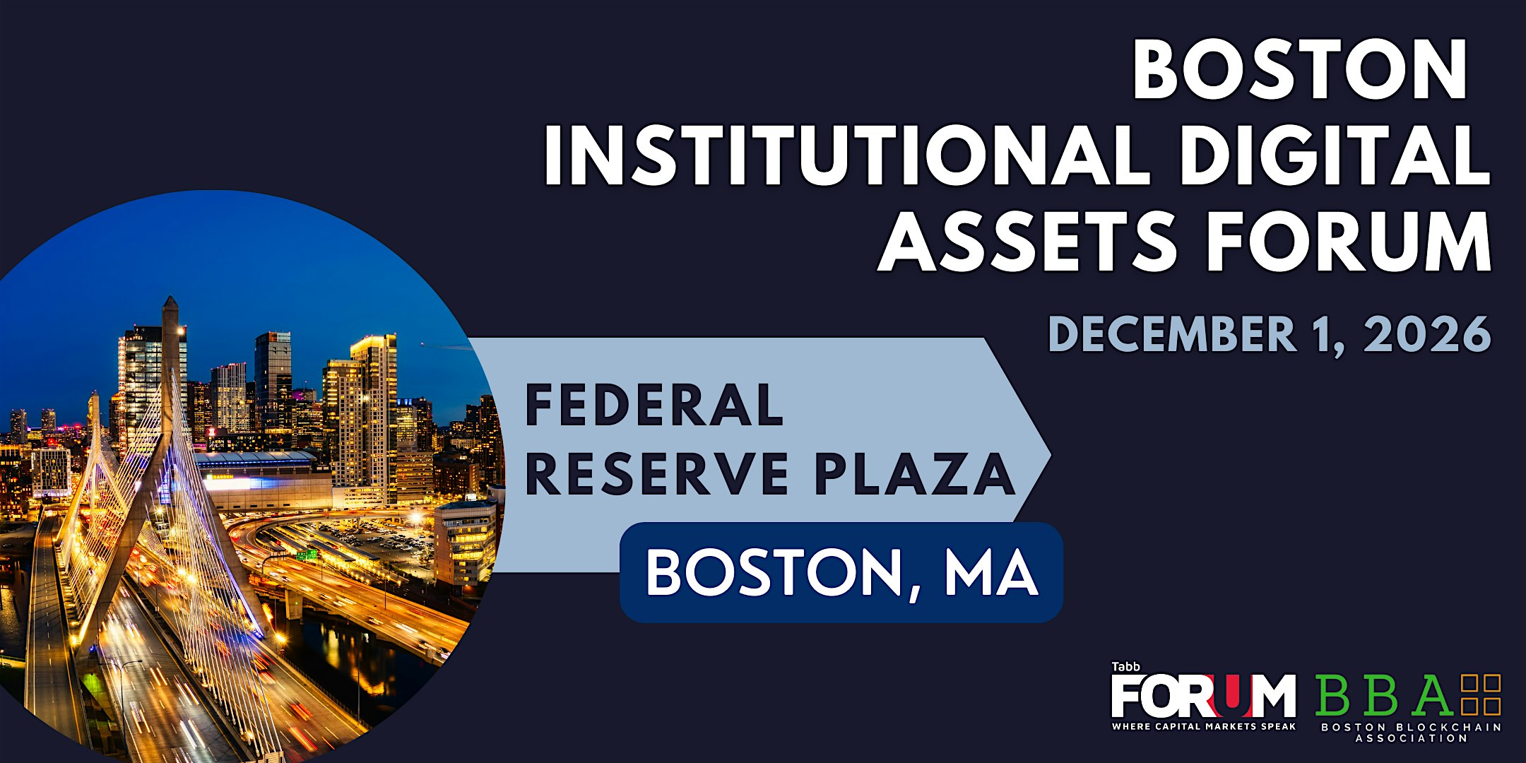 Boston Institutional Digital  Assets Forum 2026