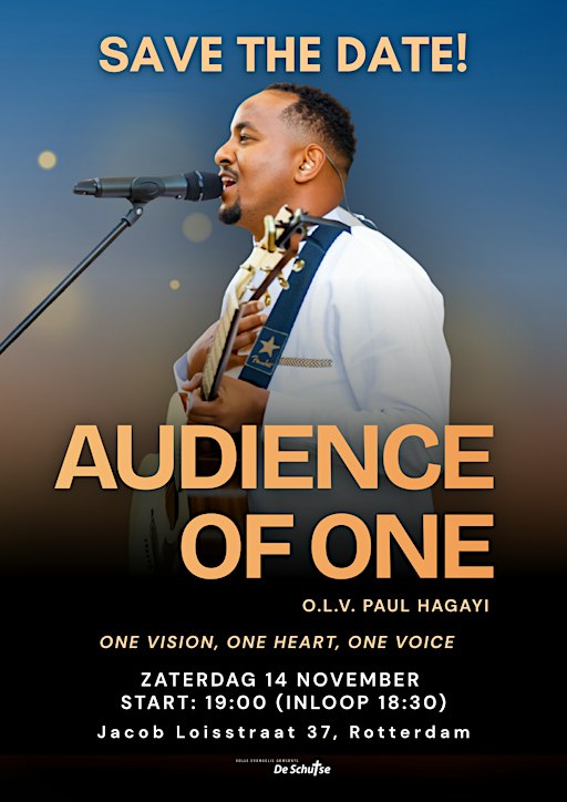 Audience of One in Rotterdam