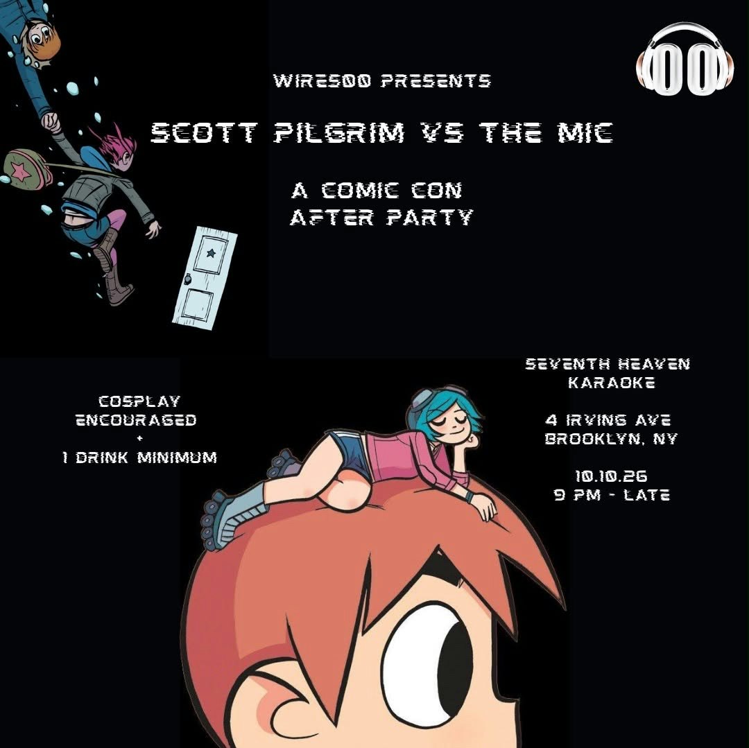 Scott Pilgrim vs The Mic: NYCC Karaoke After Party