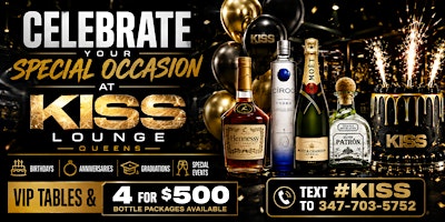 FRIDAY AND SATURDAYS AT KISS LOUNGE QUEENS