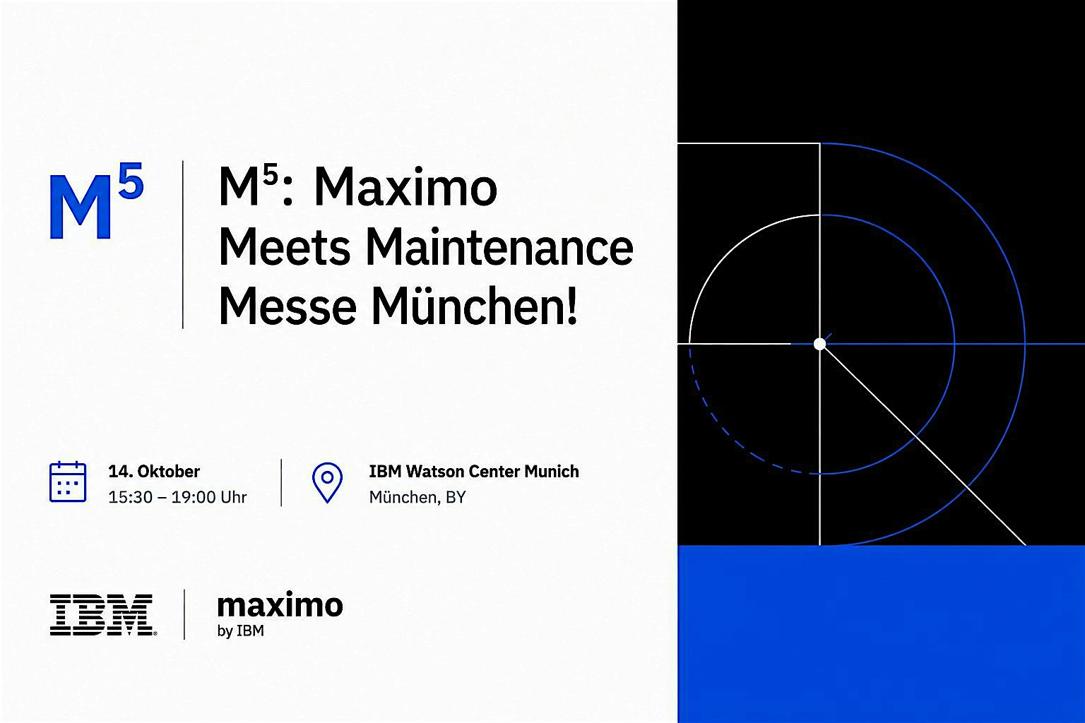 M⁵: Maximo Meets Maintenance Messe München!