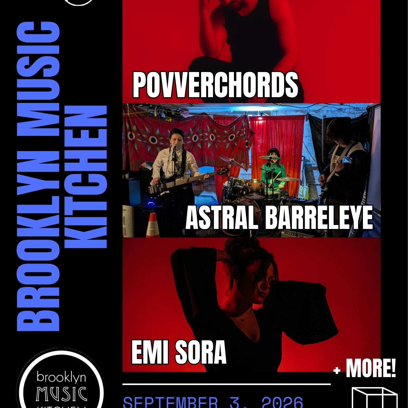 Povverchords, Astral Barreleye, Emi Sora + MORE!