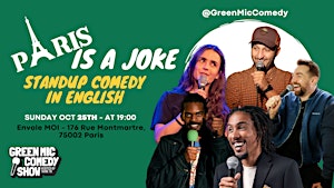 Paris is a Joke - Stand up comedy in English
