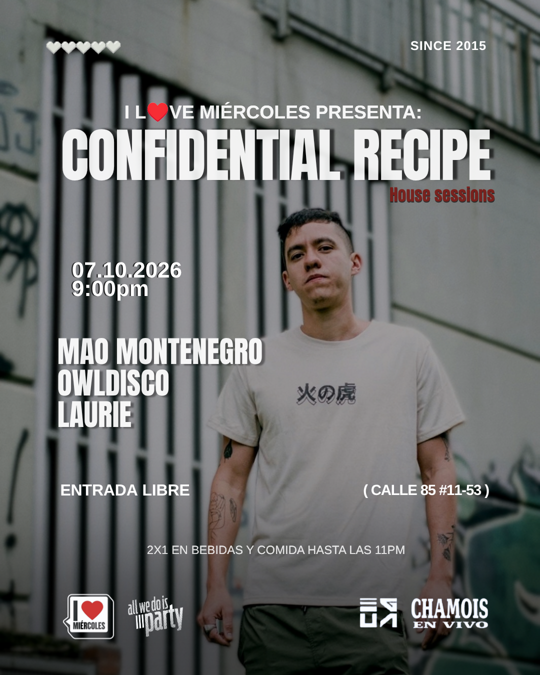 I Love Miércoles! / Confidential Recipe