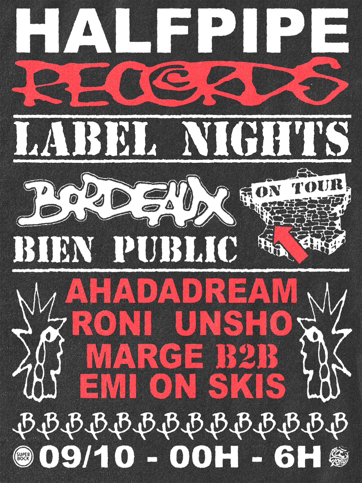 Halfpipe Records: Ahadadream, RONI, Unsho, Marge, Emi On Skis