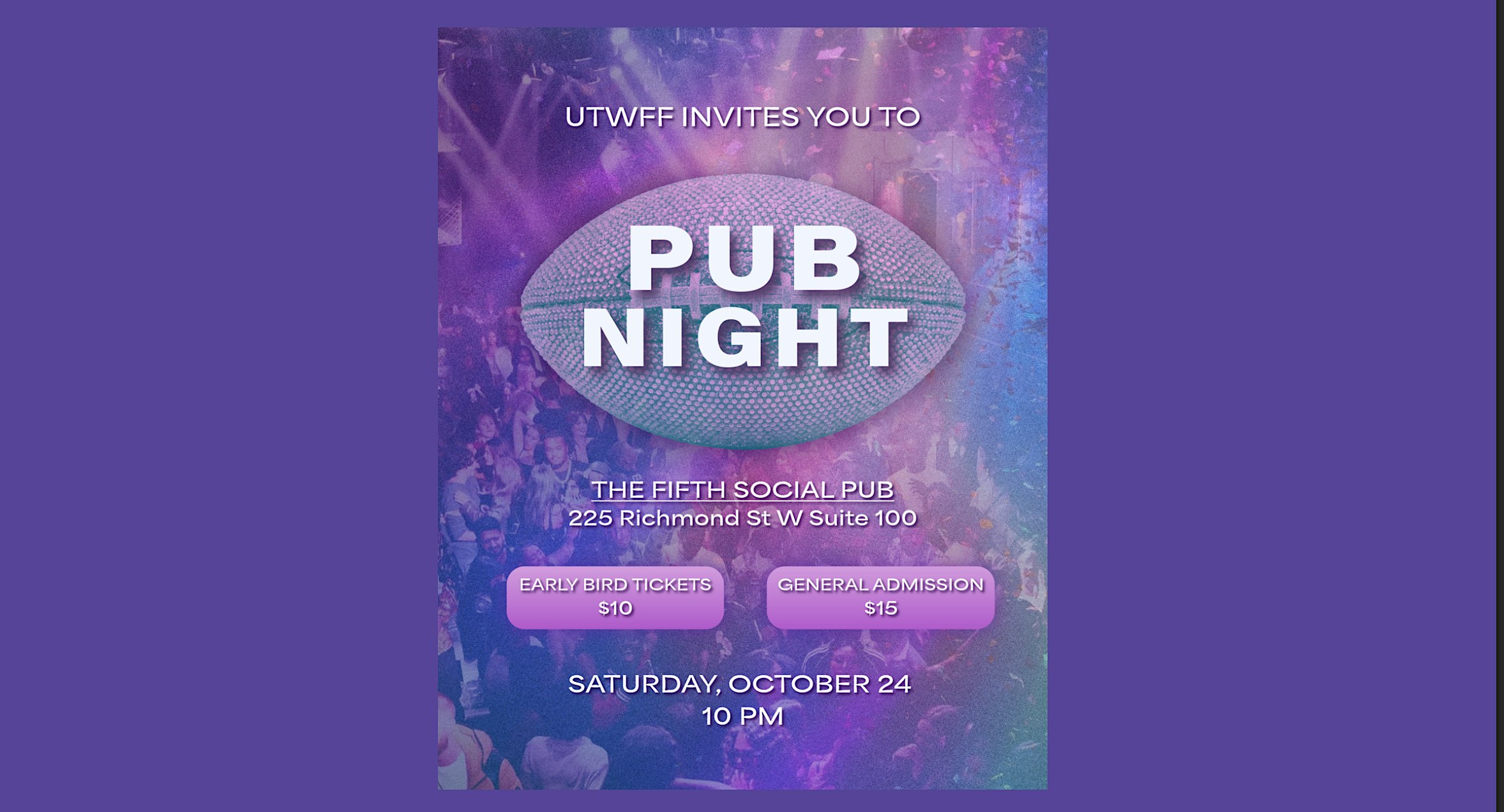 UTWFF Pub Night