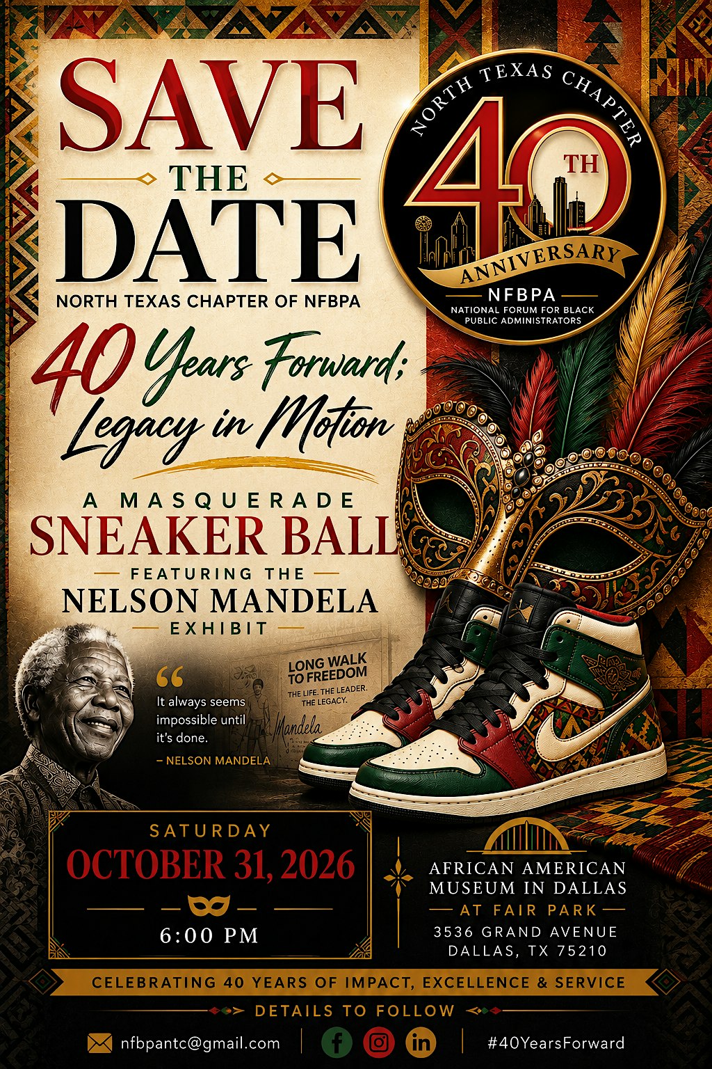 NTC 40th Anniversary Celebration: 40 Years Forward: Legacy in Motion