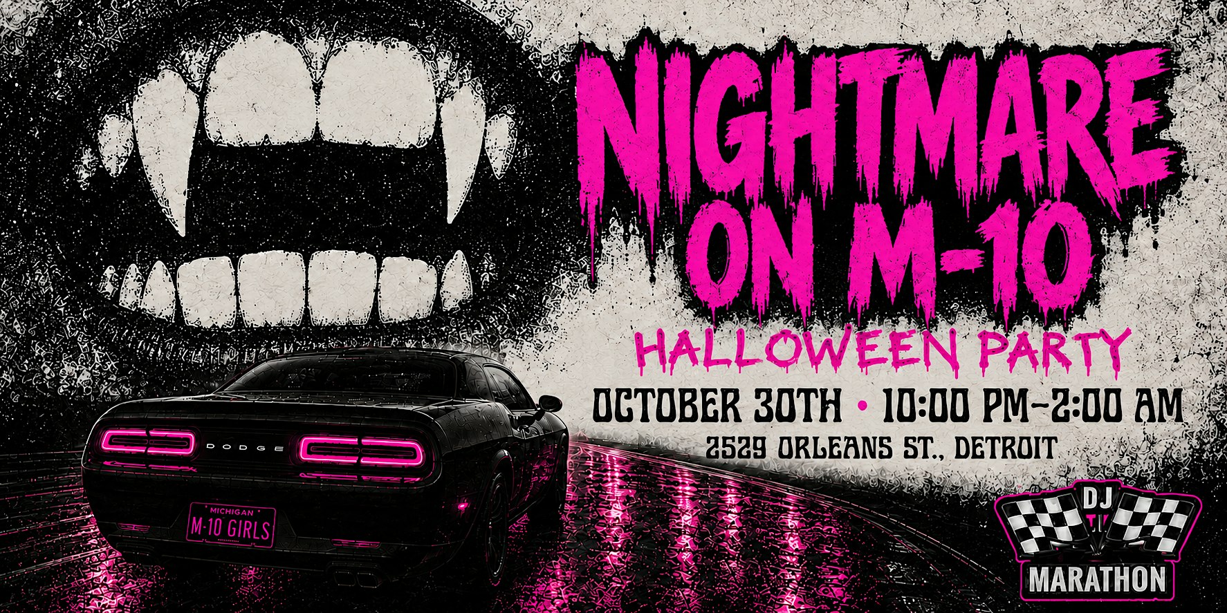 Nightmare on M-10 Halloween Party