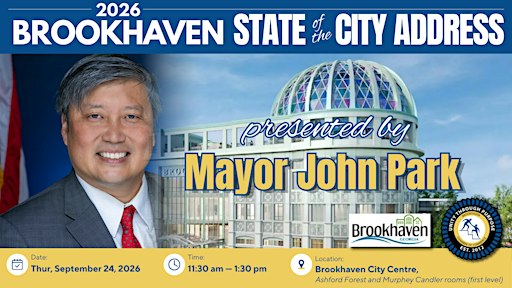 2026 Brookhaven State of the City Address with Mayor John Park