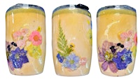 Resin Tumbler with Flowers Art Class | Grace Noel Art