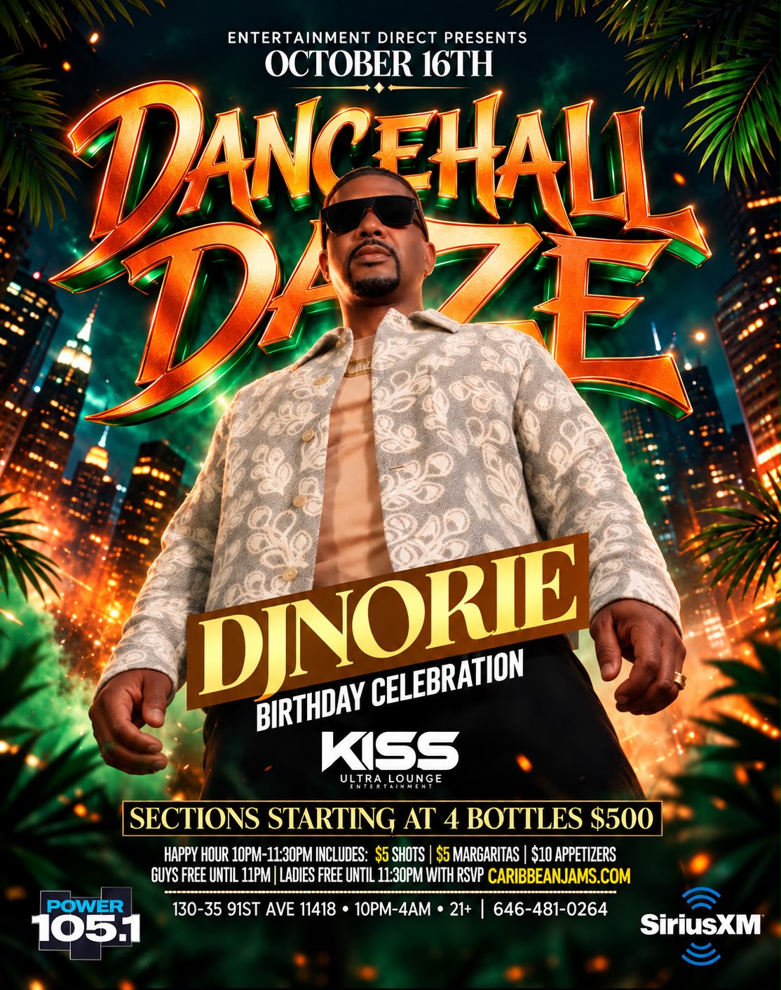 DJ NORIE BIRTHDAY CELEBRATION – DANCEHALL DAZE!