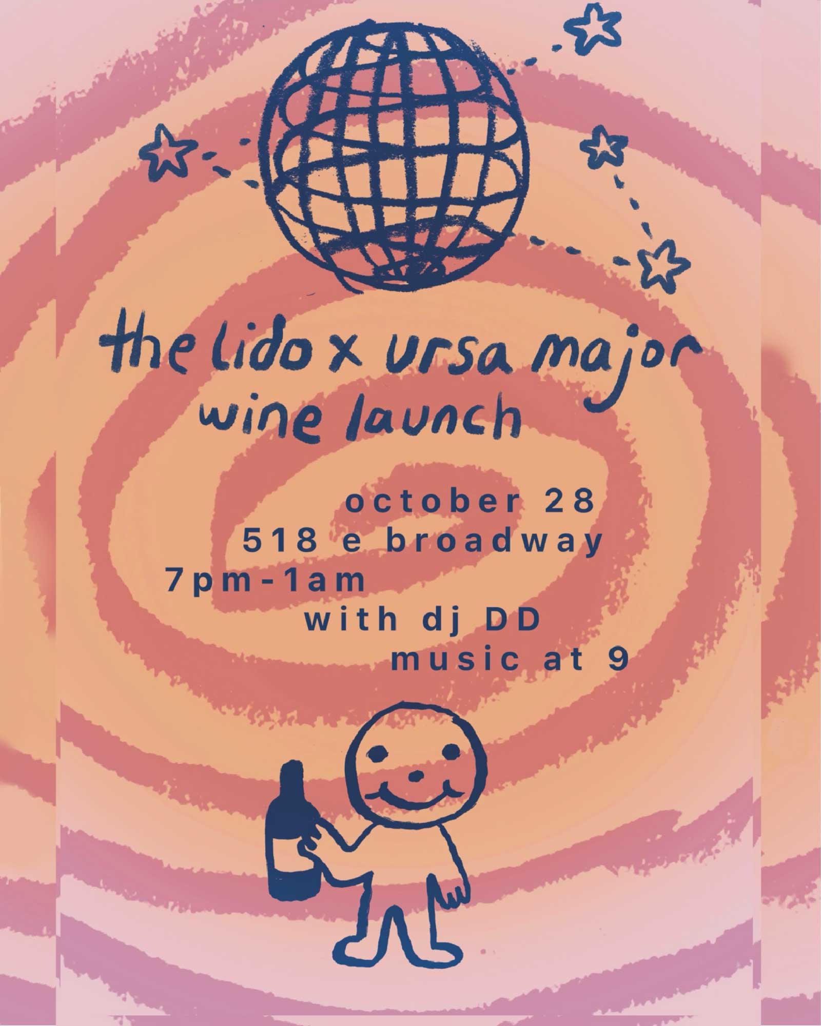 The Lido x Ursa Major Wine Launch