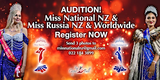 Miss Russia NZ & Miss National NZ and Worldwide 2026