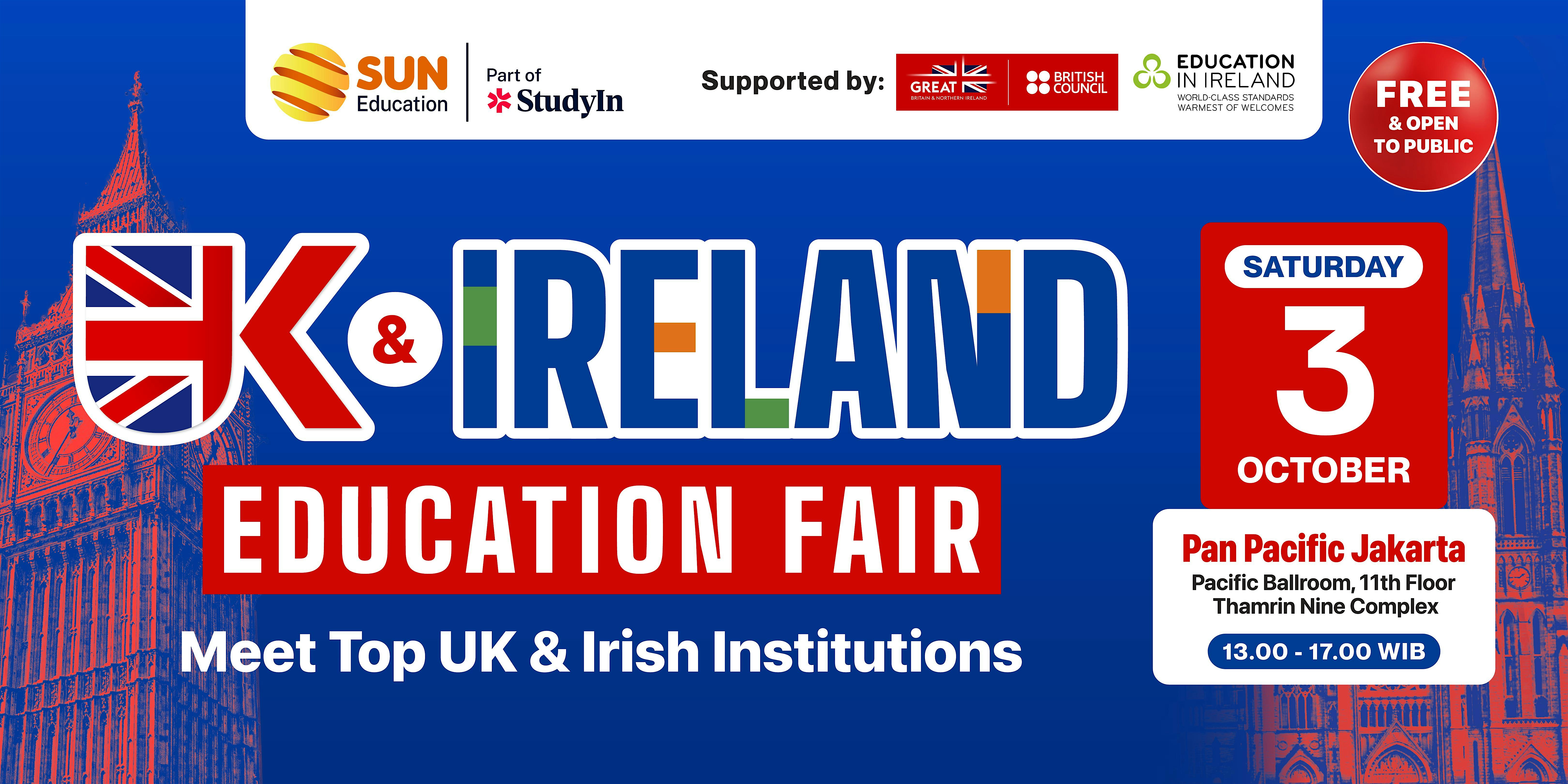 UK & Ireland Education Fair: Meet Top UK & Irish Institutions