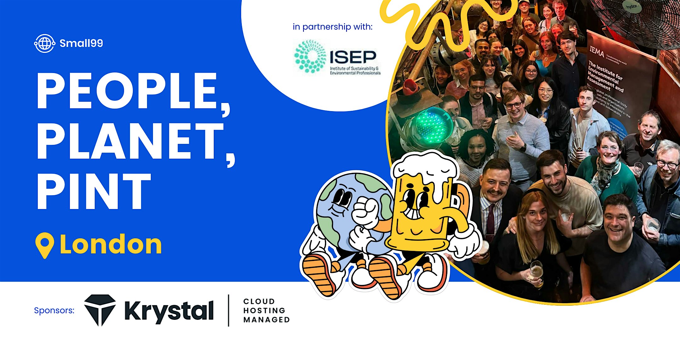 London - ISEP x  People, Planet, Pint™: Sustainability Meetup