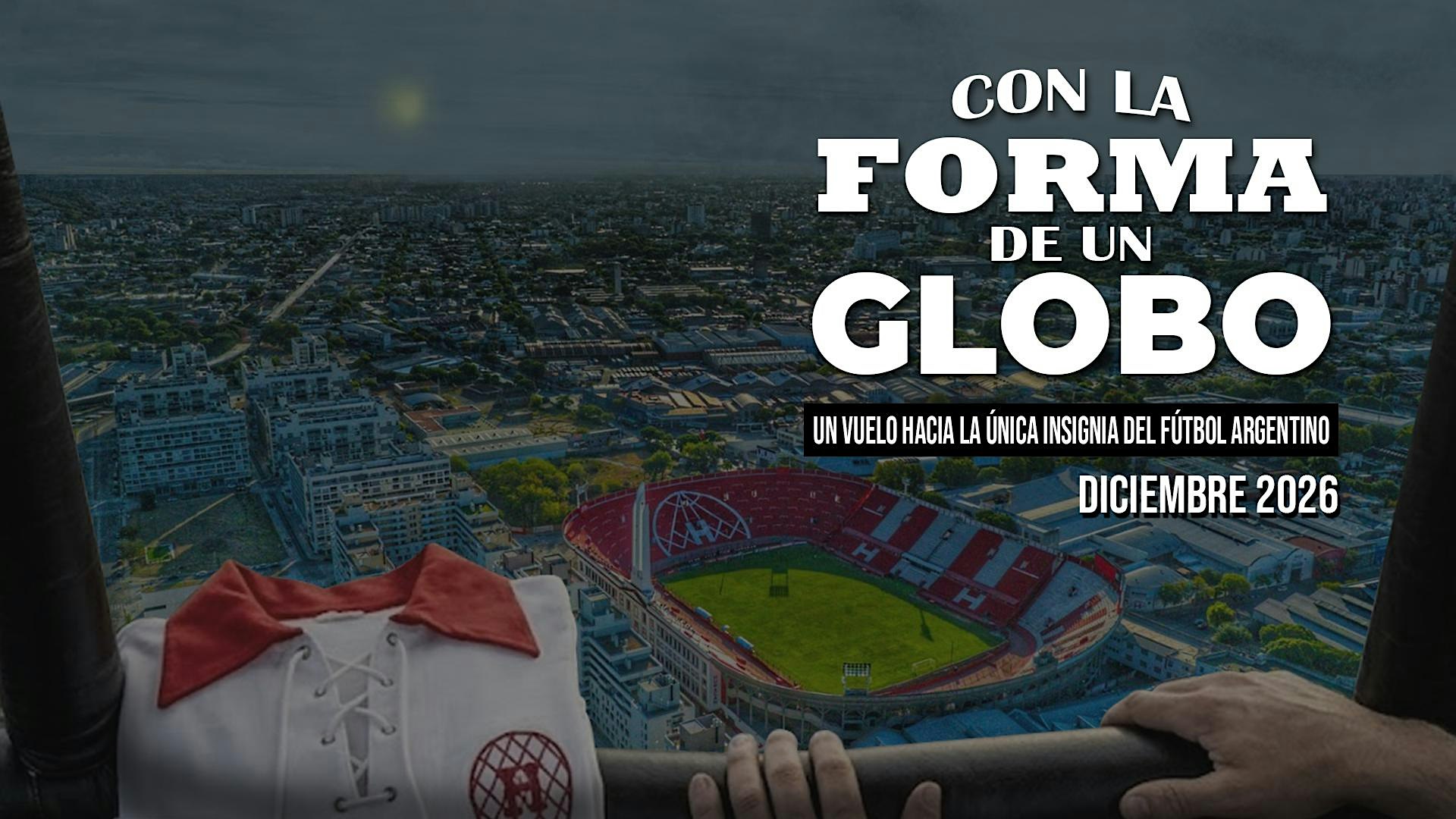 Con la forma de un Globo