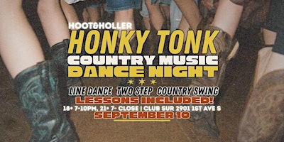Hoot&Holler: HONKY TONK THURSDAY!