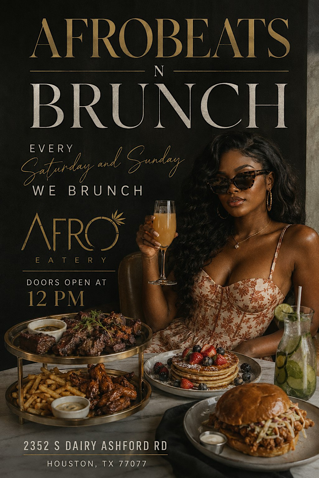 Weekend Brunch at Afro Eatery Lounge | Afro Fusion & Southern Soul