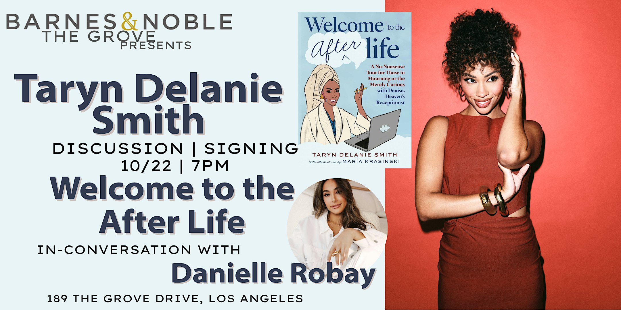 Taryn Delanie Smith discusses WELCOME TO THE AFTERLIFE at B&N The Grove