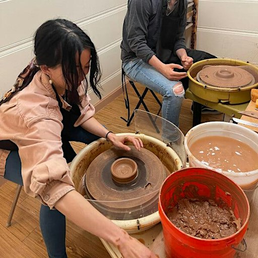 Wheel Throwing Workshop for Beginners: Small-Group Pottery