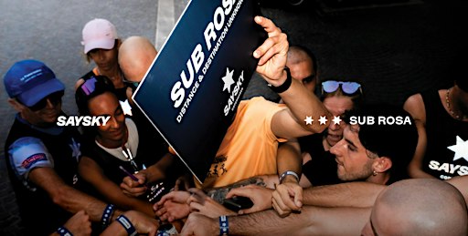 SAYSKY X MILERS COLONIA SUB ROSA - COLOGNE EDITION