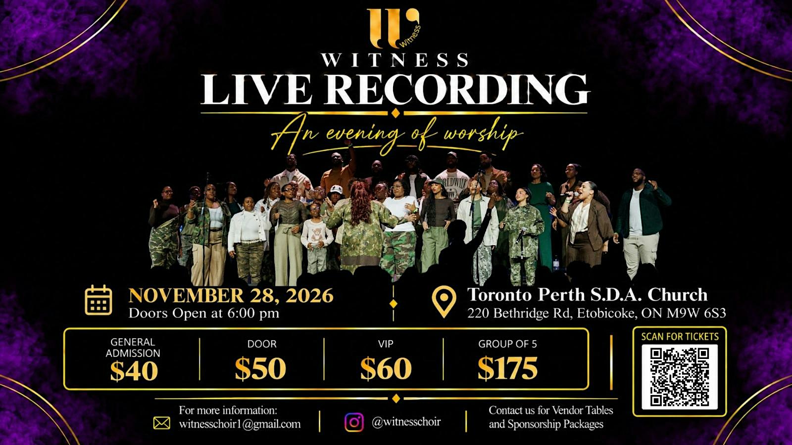 Witness Live Recording