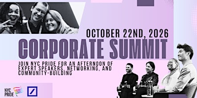 NYC Pride: Corporate Summit - FREE Registration