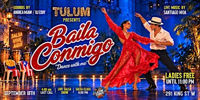 SEPT 18: BAILA CONMIGO - SALSA VIVE AQUÍ