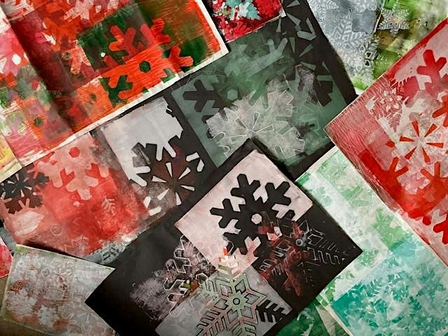 Create your own Christmas Wrapping Paper with Jenny Smillie